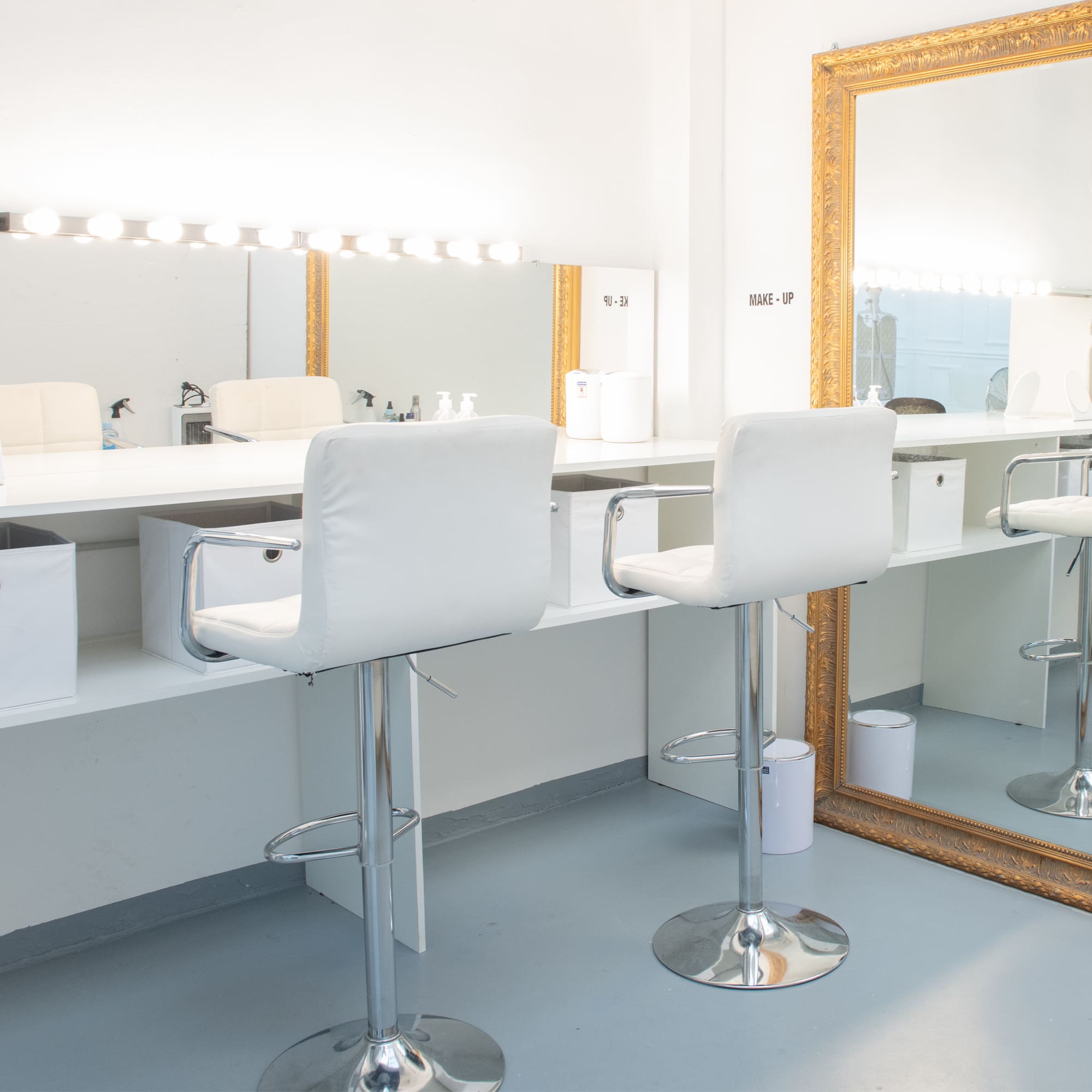 Hair / Make-Up Bereich